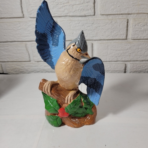 Ceramic Hand Painted Blue Jay -- ITEM #344 - Picture 4 of 4
